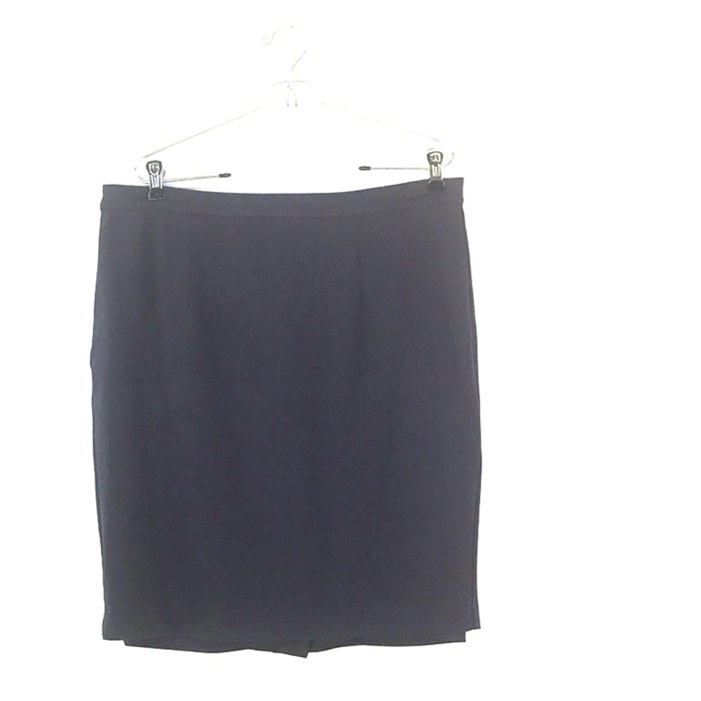 Boden Navy Ponte Pencil Skirt